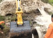 Pemkab Humbang Hasundutan Laksanakan Perbaikan Gorong-Gorong dan Longsor di Desa Pancur Batu