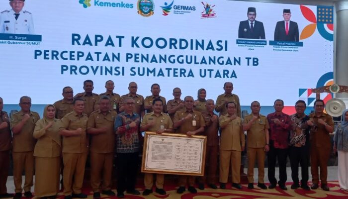 Pemerintah Kabupaten Humbahas Tandatangani Kesepakatan Bersama Percepatan Penanggulangan TBC