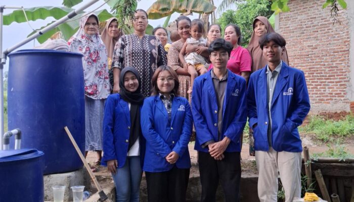 Kembangkan Sistem SABAR: Mahasiswa UPER Bantu Sediakan Air Bersih bagi 150 Rumah Tangga