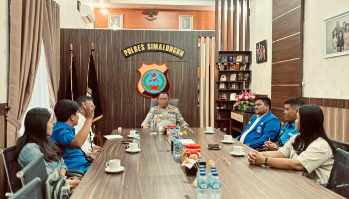 DPC GAMKI Simalungun Audiensi dengan Kapolres, Bahas Curanmor, Judi, Narkoba, dan Pendidikan Gratis