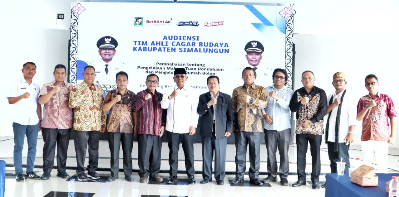 Sambut Kehadiran Tim Cagar Budaya, Bupati Perintahkan Dinas Buparekraf Untuk Ambil Langkah Terbaik Mengaktifkan Museum Simalungun