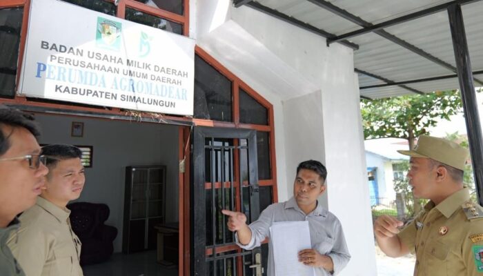 Wakil Bupati Simalungun Sidak Perumda Agromadear, Dorong Pembenahan dan Kepastian Investasi