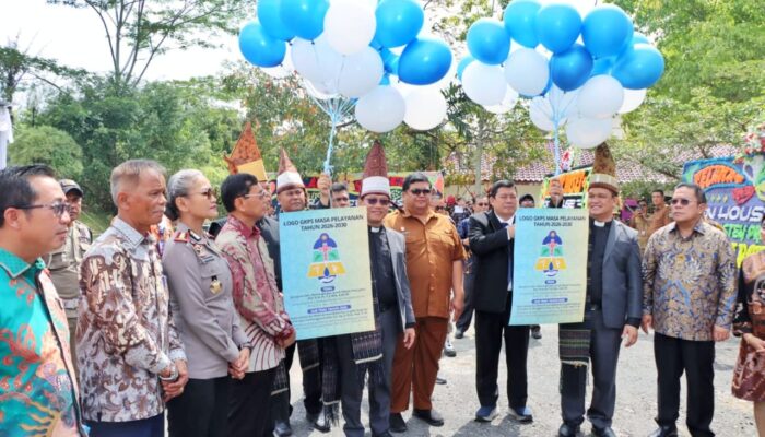 Hadiri Open House GKPS, Sekda Ajak Jemaat GKPS Bersama Membangun Dengan Semangat Baru Menuju Simalungun Maju