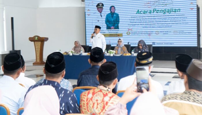 Bupati Simalungun Hadiri Pengajian TP PKK: Sarana Meningkatkan Ketaqwaan Kepada Tuhan Yang Maha Esa