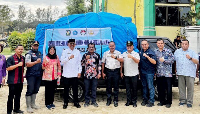 Wujud Kepedulian dan Solidaritas antar Daerah, Bupati Simalungun Salurkan Bantuan Kemanusiaan Kepada Korban Banjir di Kabupaten Aceh Tamiang