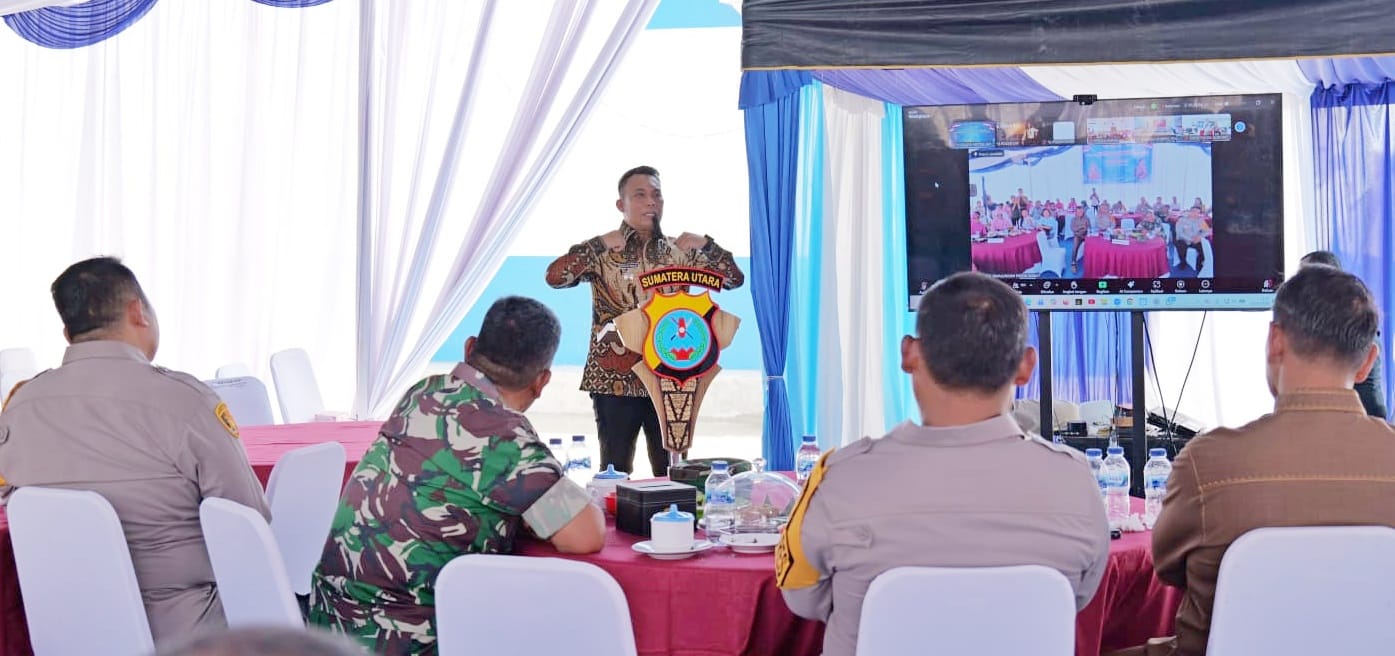 Wakil Bupati Simalungun Hadiri Peresmian SPPG 2 Polres Simalungun oleh Presiden Prabowo Subianto