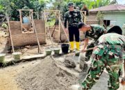 Satgas TMMD Ke-127 Kodim 0207/Simalungun Lanjutkan Pengerjaan RTLH Rumah Warga di Nagori Bahapal