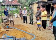 Doa Bersama Awali Pembuatan Sumur Bor di Dusun Raya Mas Oleh Satgas TMMD ke 127 Kodim 0207/Sml