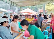 Gerakan Pangan Murah Dishanpangkan Simalungun di Kota Wisata Parapat Diserbu Warga