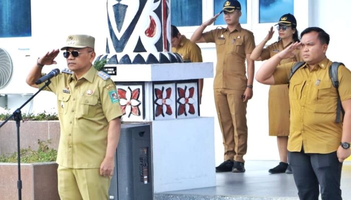 Pimpin Apel Gabungan, Bupati Simalungun: Tingkatkan Kerjasama dalam Melaksanakan Tugas