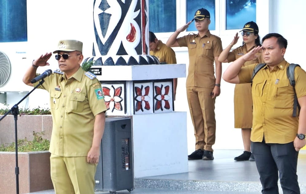 Pimpin Apel Gabungan, Bupati Simalungun: Tingkatkan Kerjasama dalam Melaksanakan Tugas