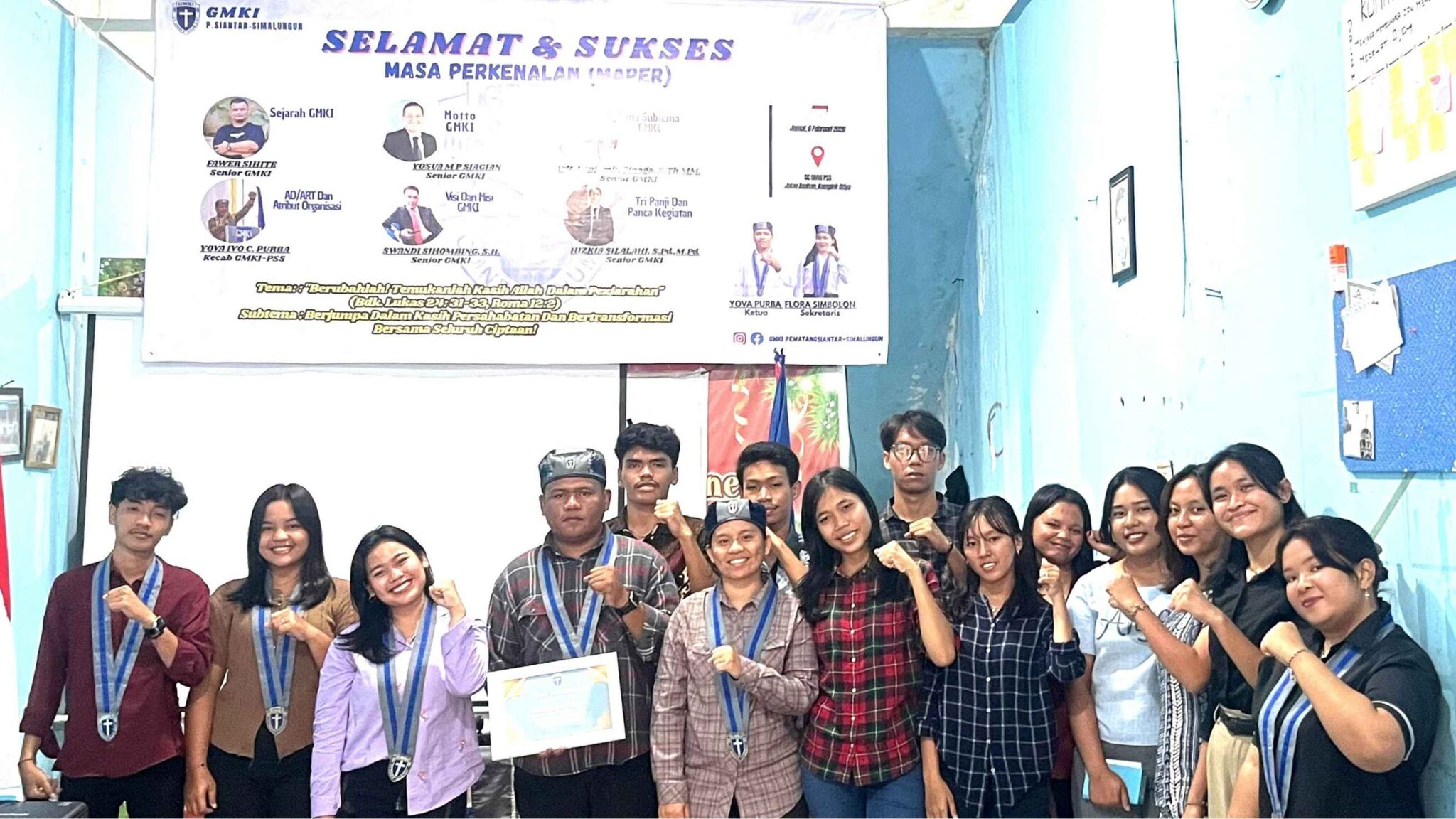 MAPER GMKI Pematangsiantar–Simalungun Berjalan Sukses, 12 Peserta Ditetapkan Jadi Anggota