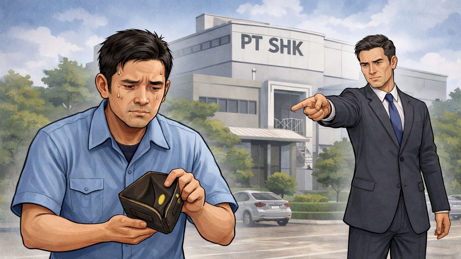 Gaji Dipangkas Separuh, PT SHK Diduga Abaikan Aturan Ketenagakerjaan