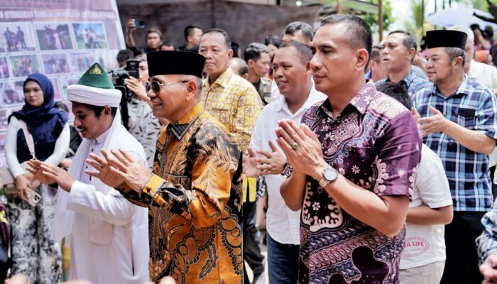 Bupati Simalungun Hadiri Pesta Parerean/Tugu Tambak Pomparan Op Bima Sinaga di Kecamatan Hatonduhan