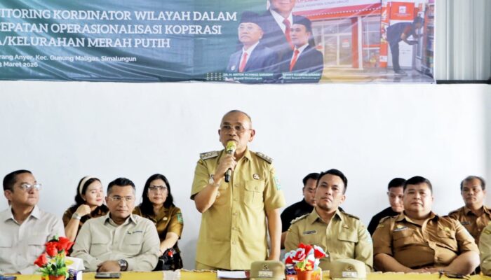 Monitoring Percepatan Operasional KDKMP di Nagori Karang Anyar Kabupaten Simalungun