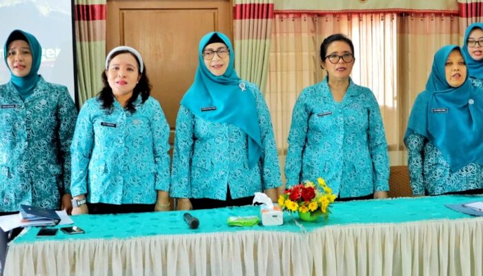 Pimpin Rakor TP PKK Kabupaten Simalungun, Ny Hj Darmawati Anton Achmad Saragih: Laksanakan Tugas Dengan Ikhlas Dan Tanggungjawab