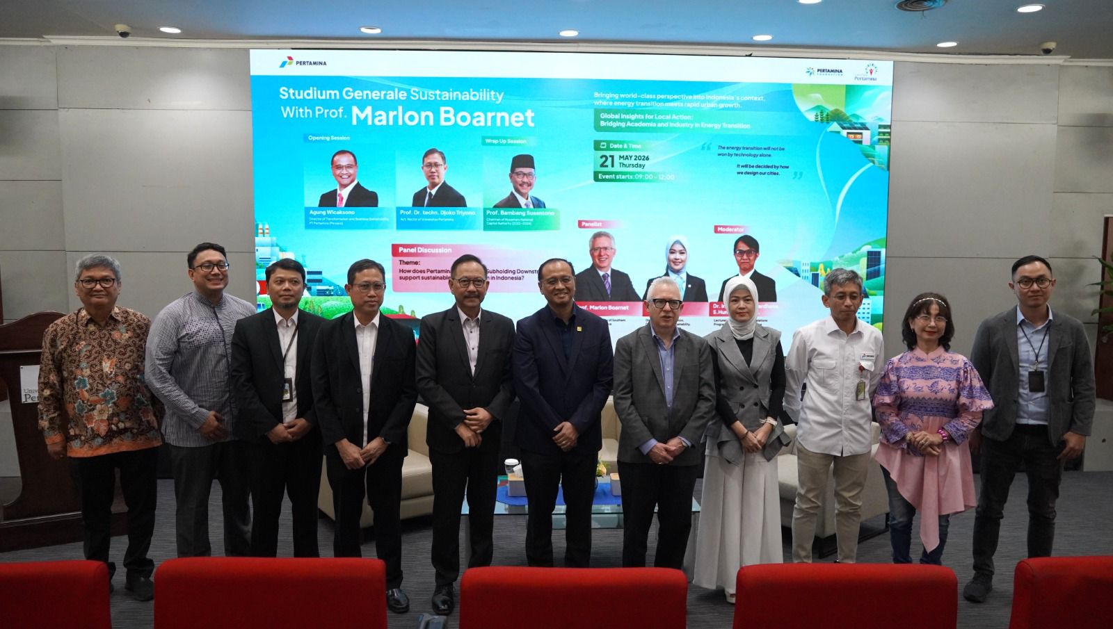 Gandeng Pakar Global dan Industri, Universitas Pertamina Bedah Solusi Kota Hijau
