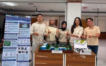 Ubah Air Gambut Jadi Sumber Air Bersih, Mahasiswa UPER Rancang Instalasi Air Bersih Skala Komunal