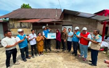 Dihadiri GM PLN UID Sumut, PLN UP3 Pematangsiantar Gelar Program LUTD dan Xtra Care di Nagori Laras Dua